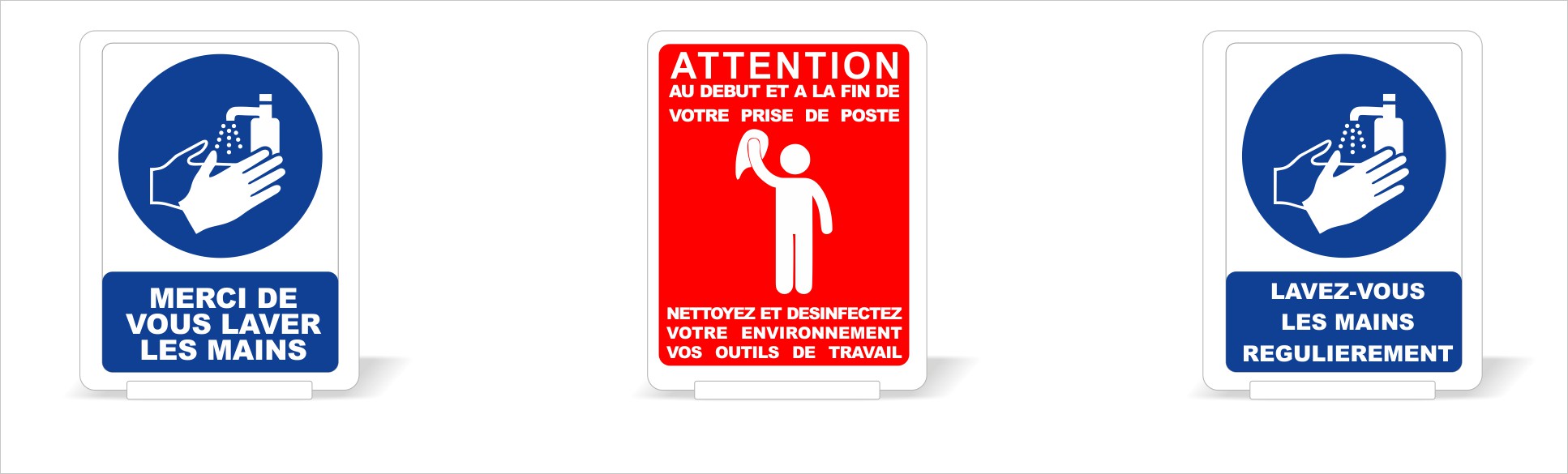 Panneau d information coronavirus Labenne