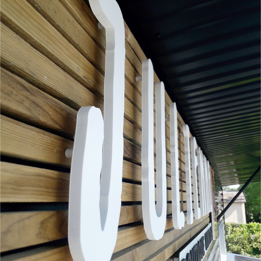 Lettre decoupe pvc Soorts