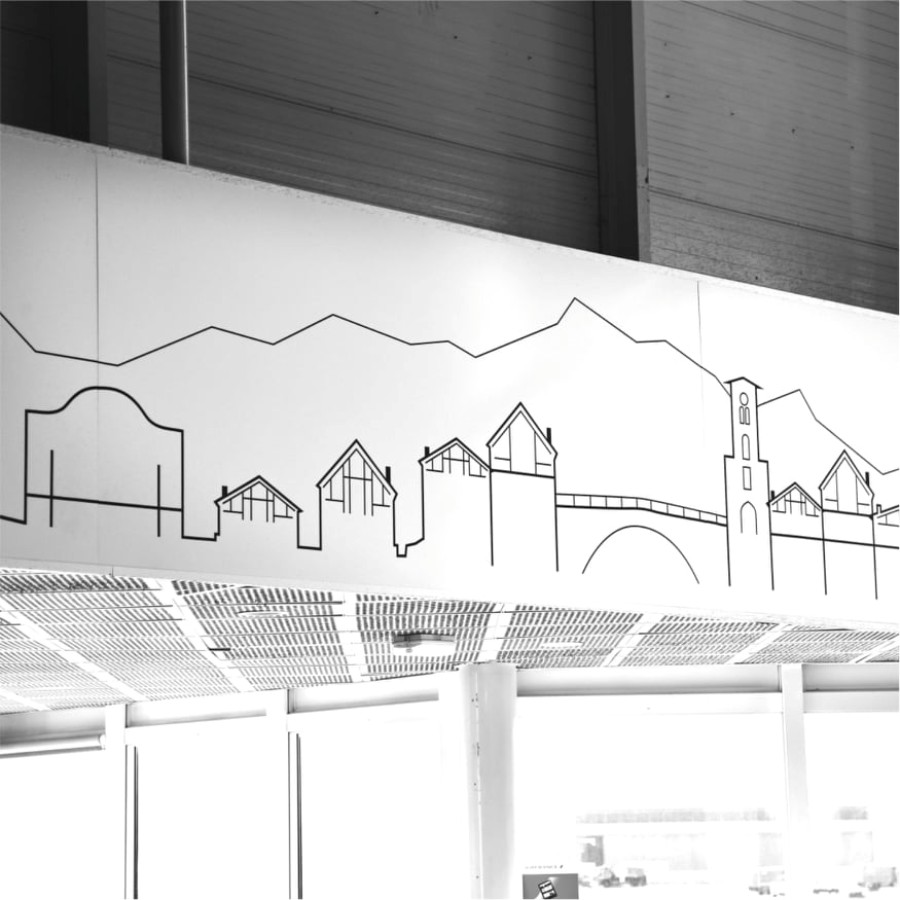 Decir adhesif aeroport